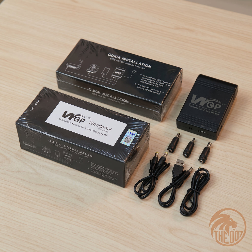 ⚡ Stay Connected Even During Power Cuts with WGP Mini UPS! 🌐