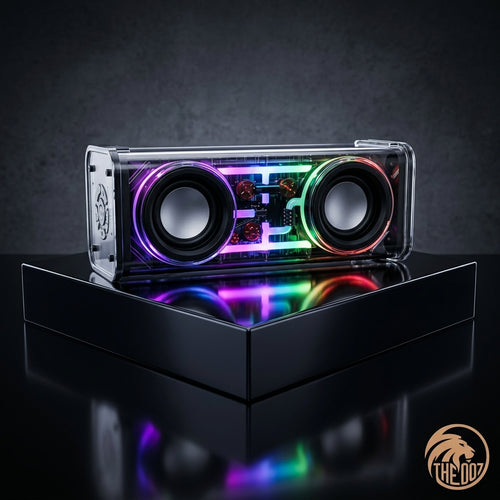 🎵 Light Up Your Music with RGB Bluetooth Speaker! 🌈🔊