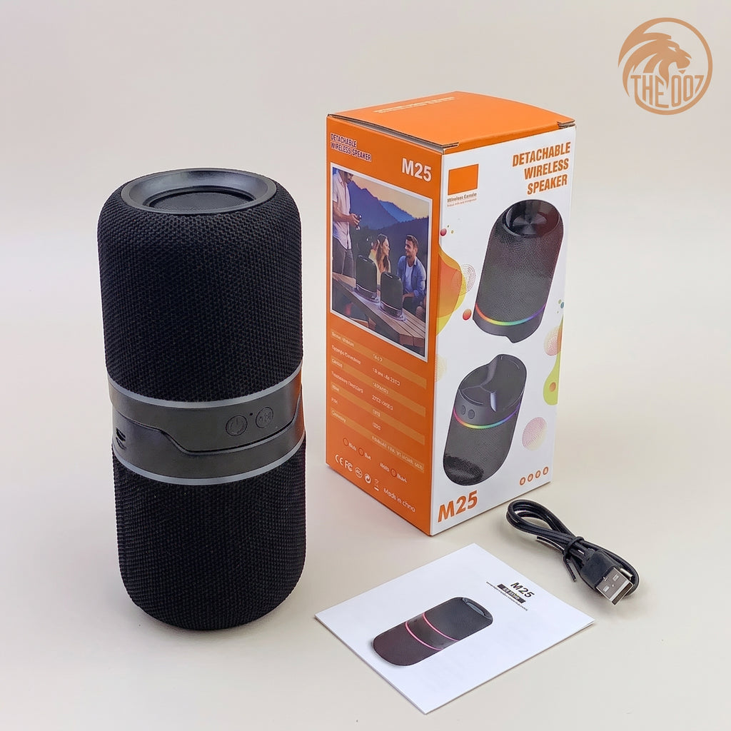 🔊 M25 Detachable Wireless Bluetooth Speaker 🎶