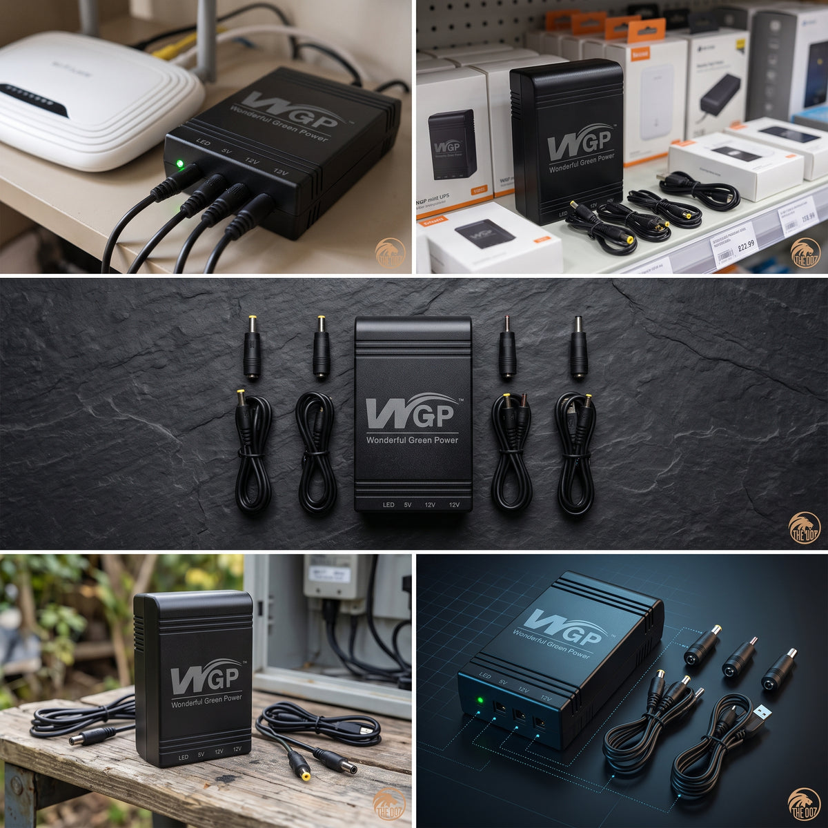 ⚡ Stay Connected Even During Power Cuts with WGP Mini UPS! 🌐