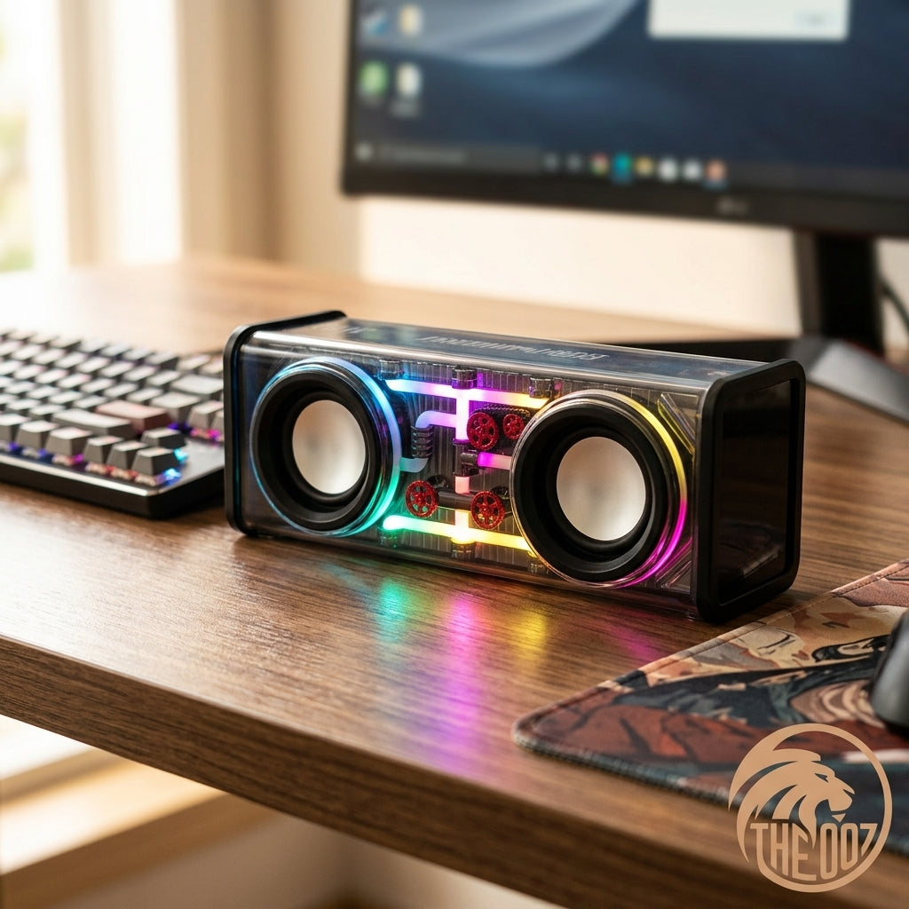 🎵 Light Up Your Music with RGB Bluetooth Speaker! 🌈🔊