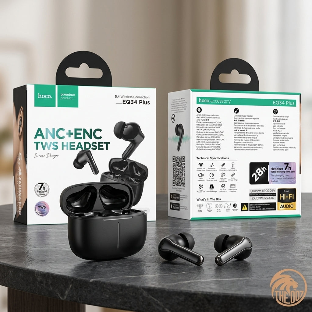 🎧 Experience Every Beat with HOCO EQ34 Plus! 🔥